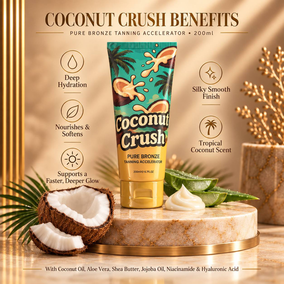 Coconut Crush Tanning Accelerator (200ml)