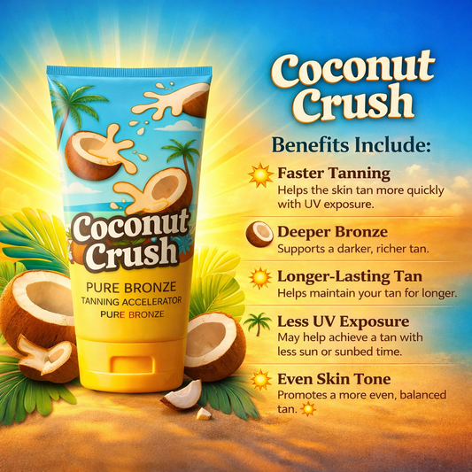 Coconut Crush™ – Pure Bronze Tanning Accelerator (200ml)