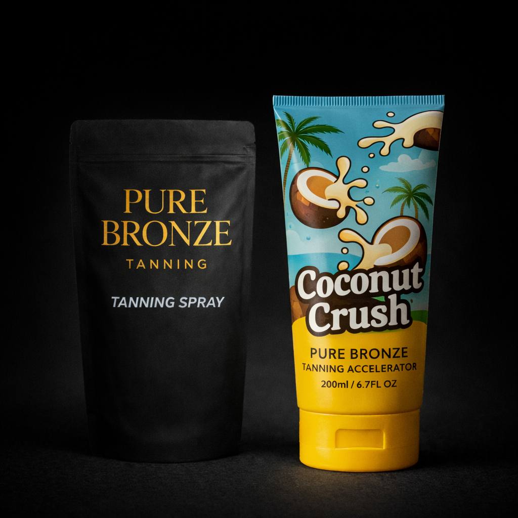 Pure Bronze Tanning Duo – Tanning Spray x Coconut Crush