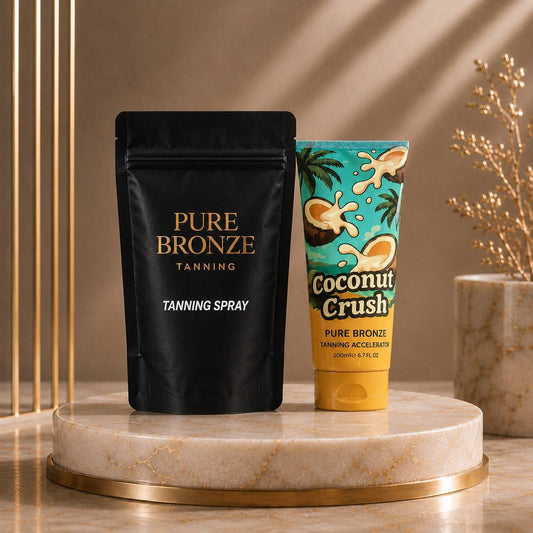 Dark Tan Duo — Tanning Spray + Coconut Crush Accelerator