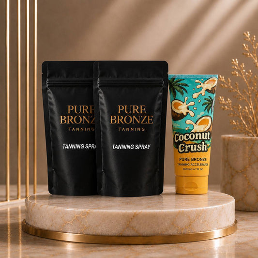 Holiday Bundle — 2x Tanning Sprays + Coconut Crush Tanning Accelerator