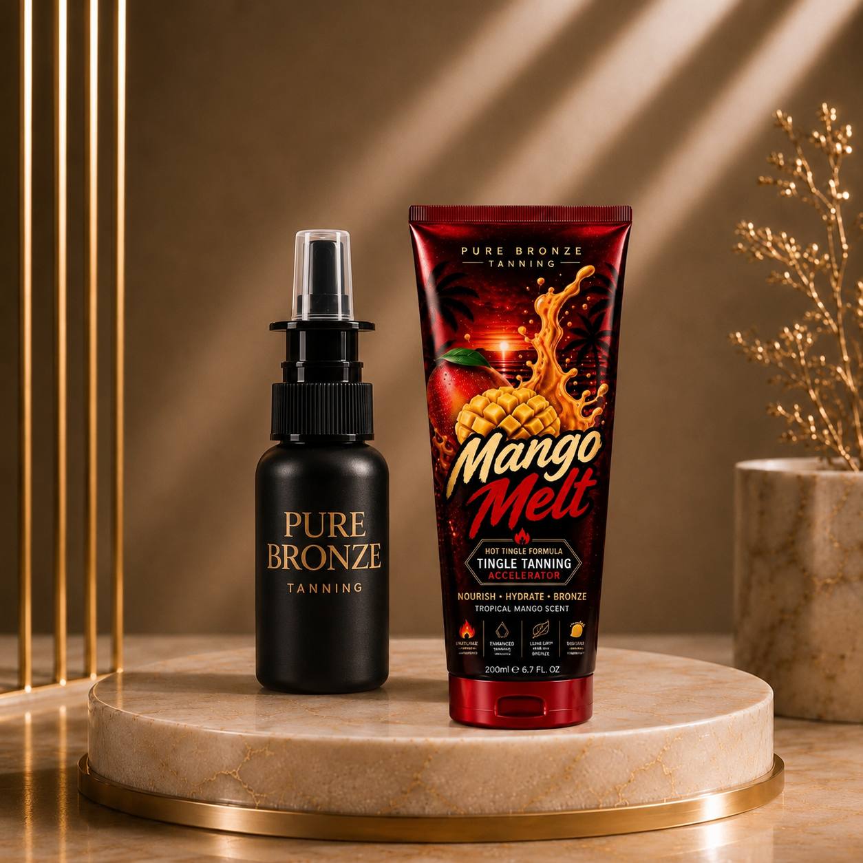 Tanning Spray X Mango Melt